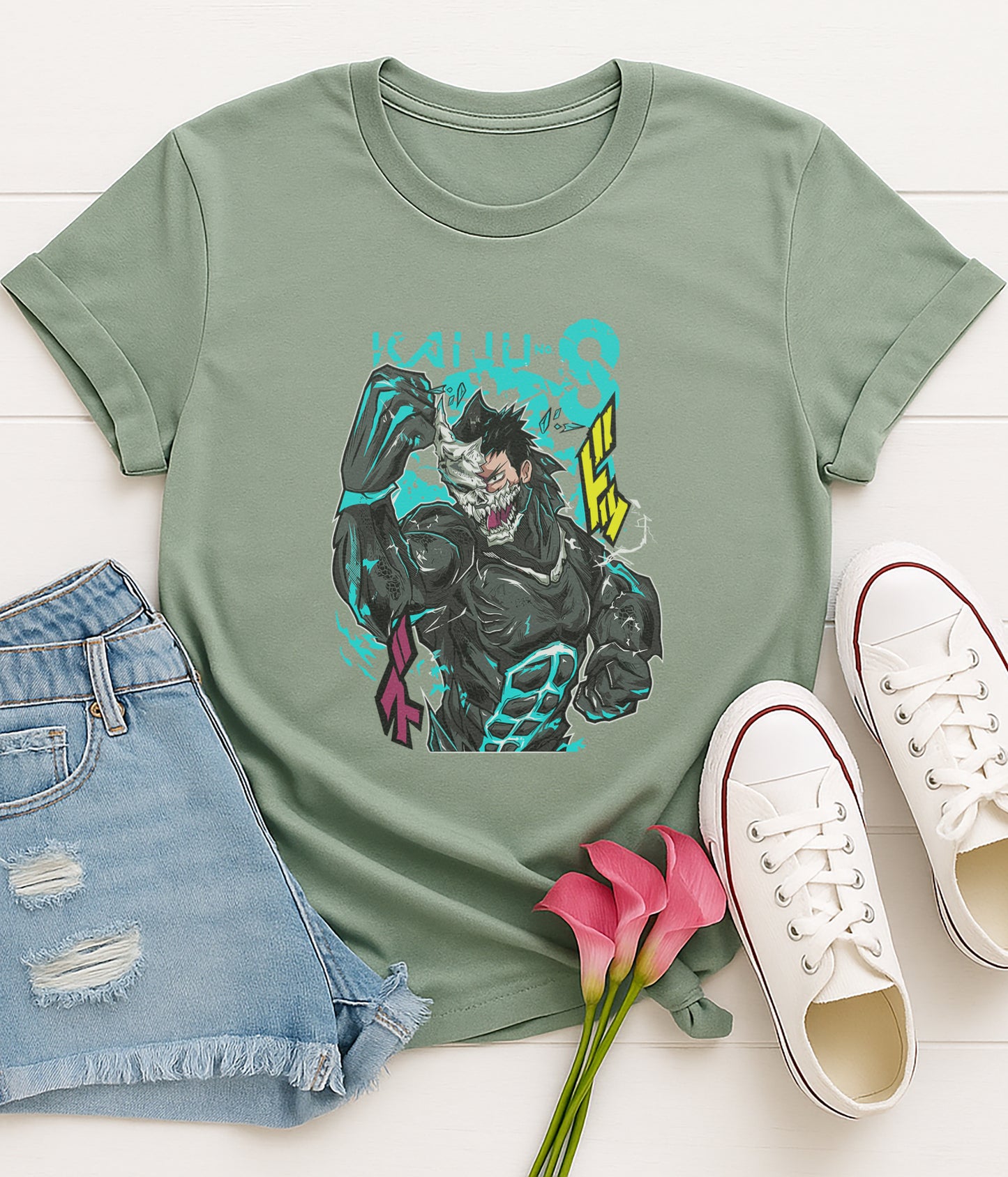 Kafka Hibino | Kaijou no 8 | Unisex Premium Anime Design Tshirt