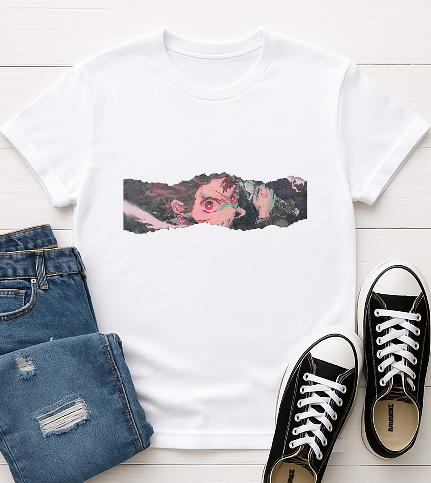 Tanjiro | Demon Slayer | Unisex Premium Tshirt