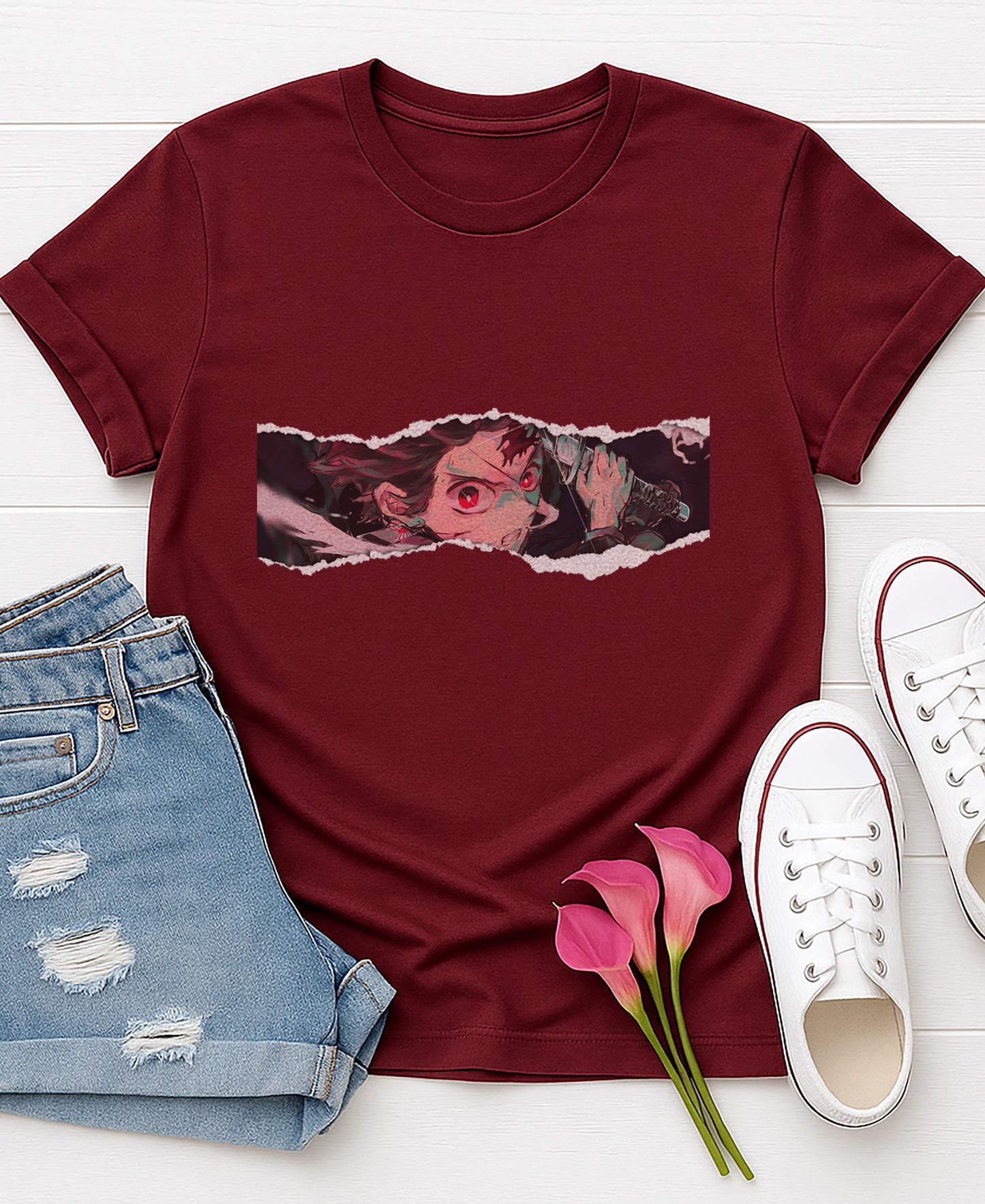 Tanjiro | Demon Slayer | Unisex Premium Tshirt