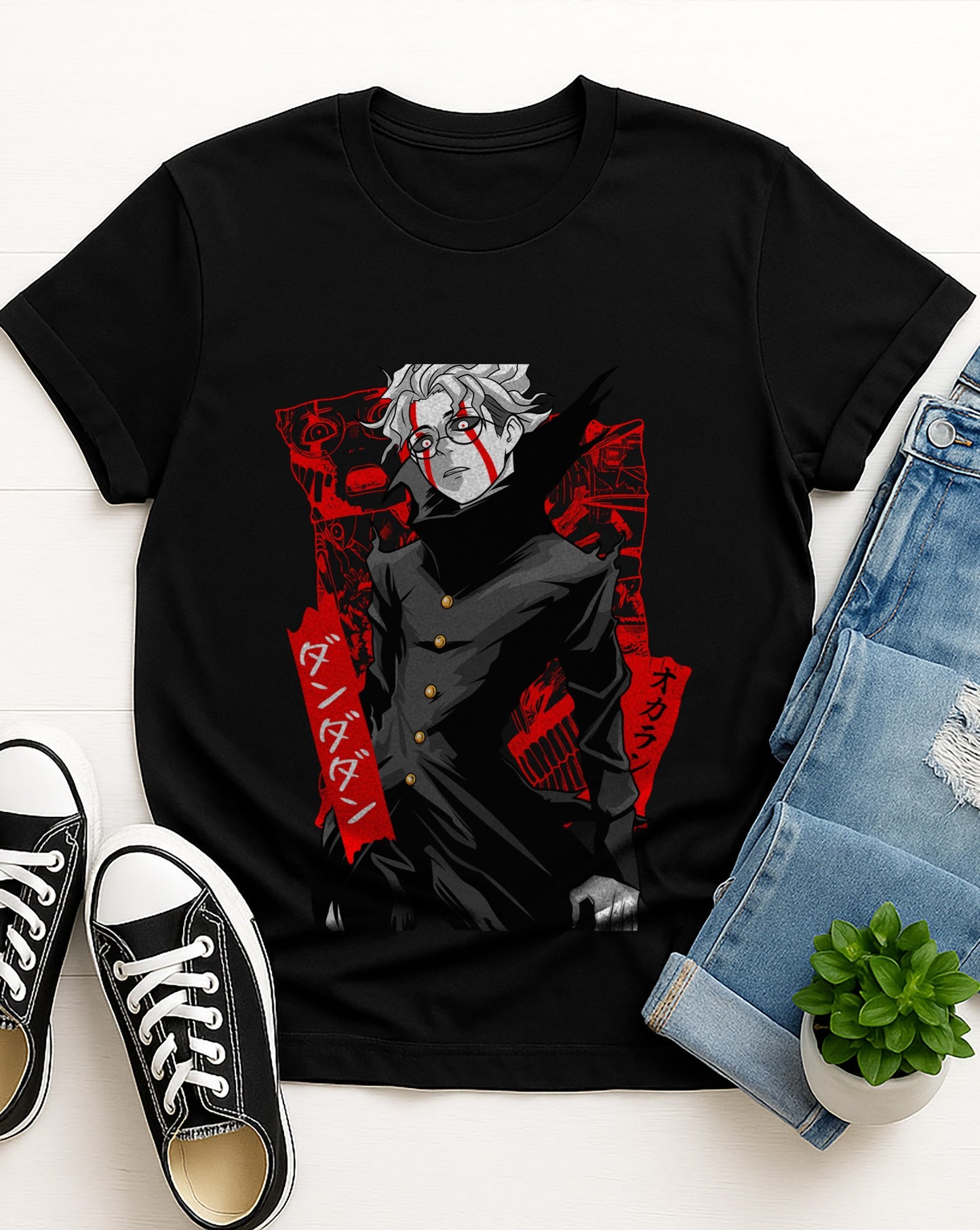 Ken | DanDanDan | Unisex Premium Anime Design Tshirt