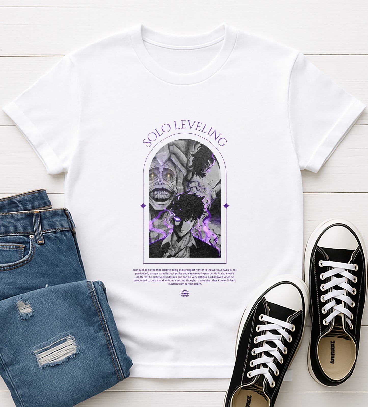 Solo Leveling Statue | Unisex Premium Tshirt