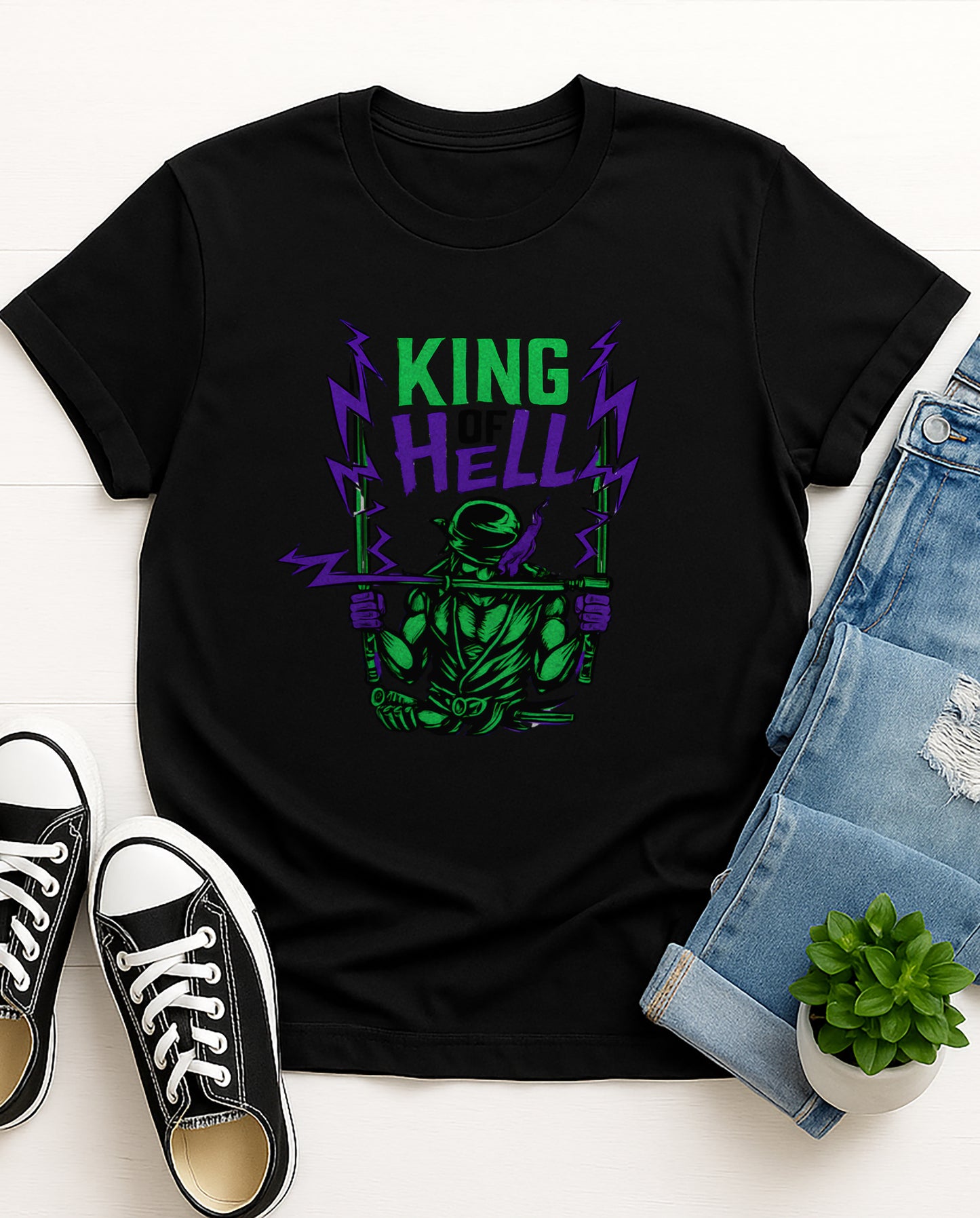"King of Hell" | Unisex Premium Tshirt