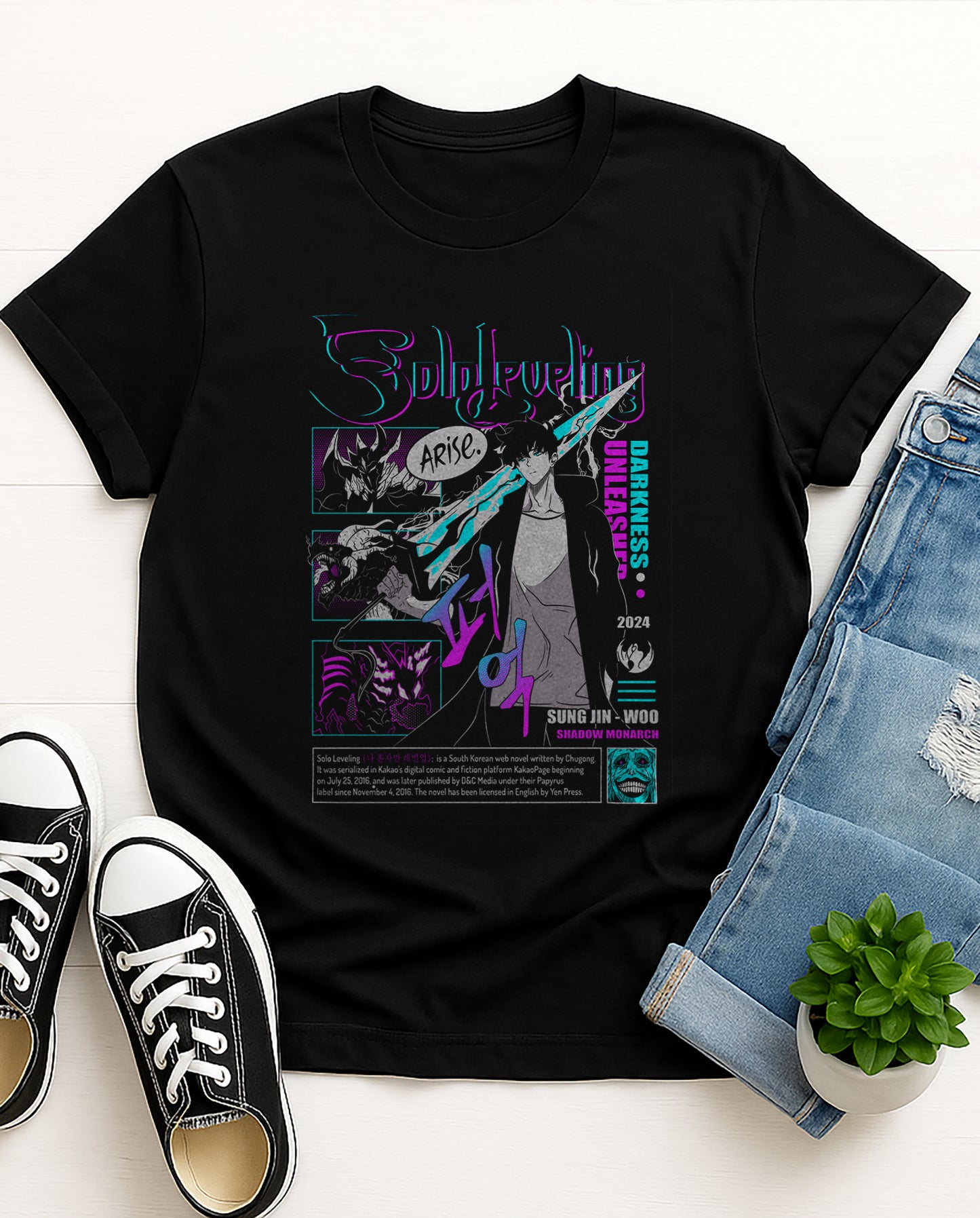 Solo Leveling | Unisex Premium Tshirt
