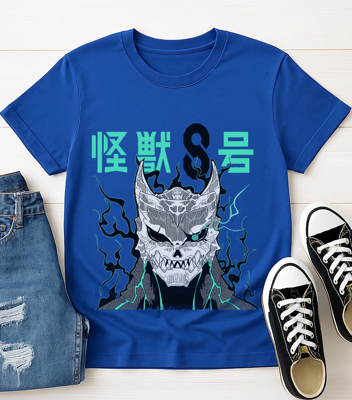 Kaijou no 8 | Unisex Premium Anime Design Tshirt