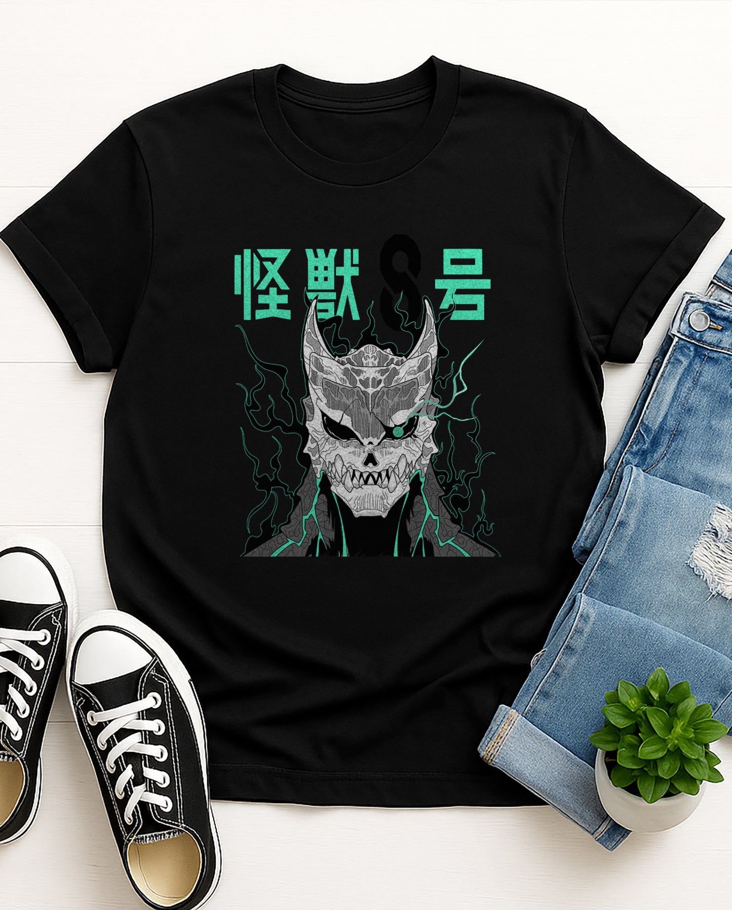 Kaijou no 8 | Unisex Premium Anime Design Tshirt