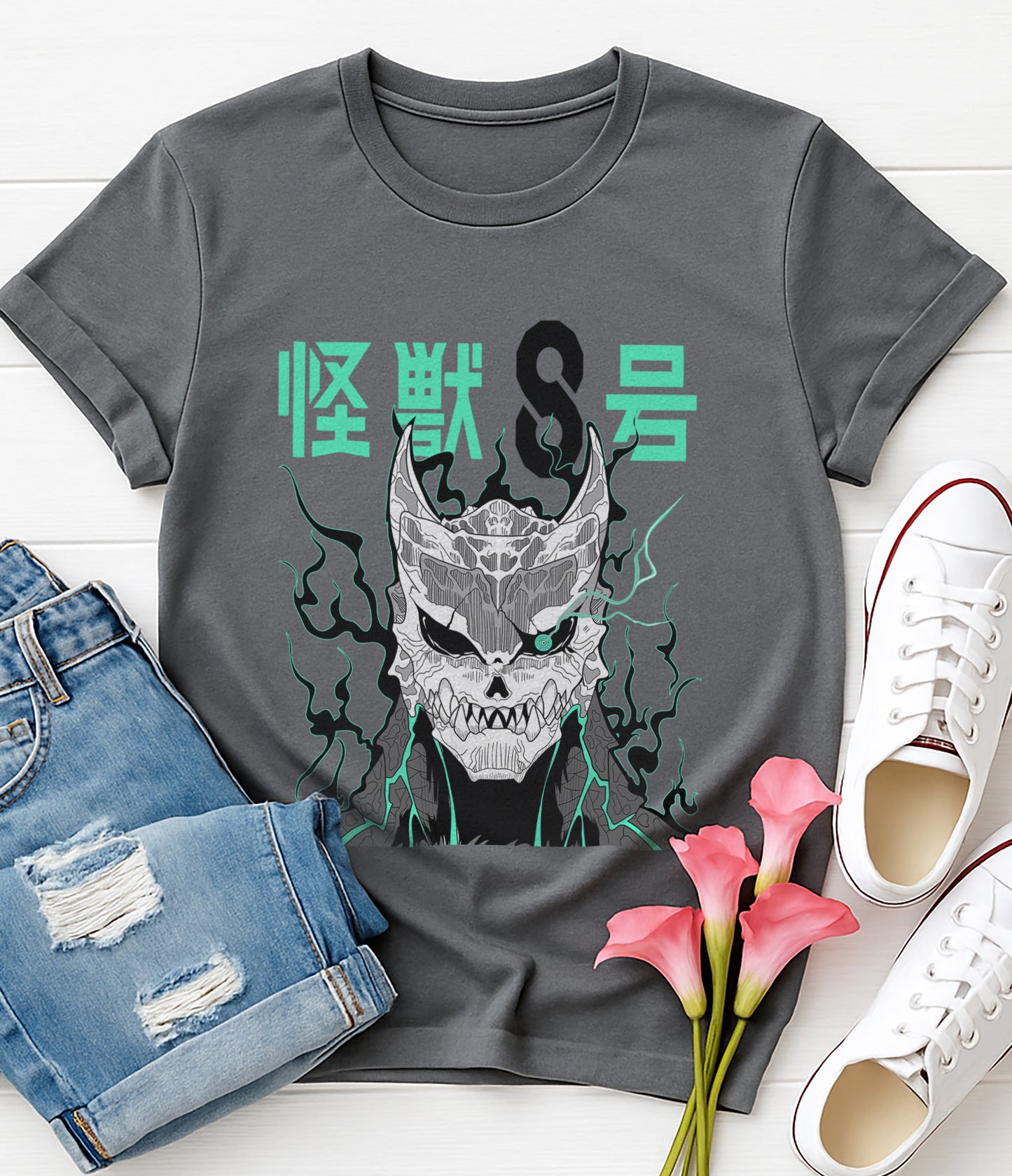 Kaijou no 8 | Unisex Premium Anime Design Tshirt