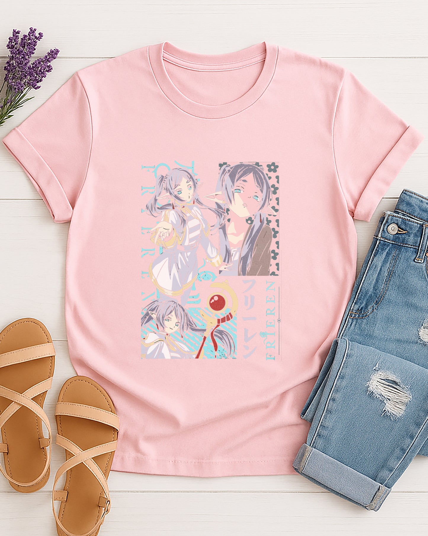 Frieren | Unisex Premium Anime Design Tshirt