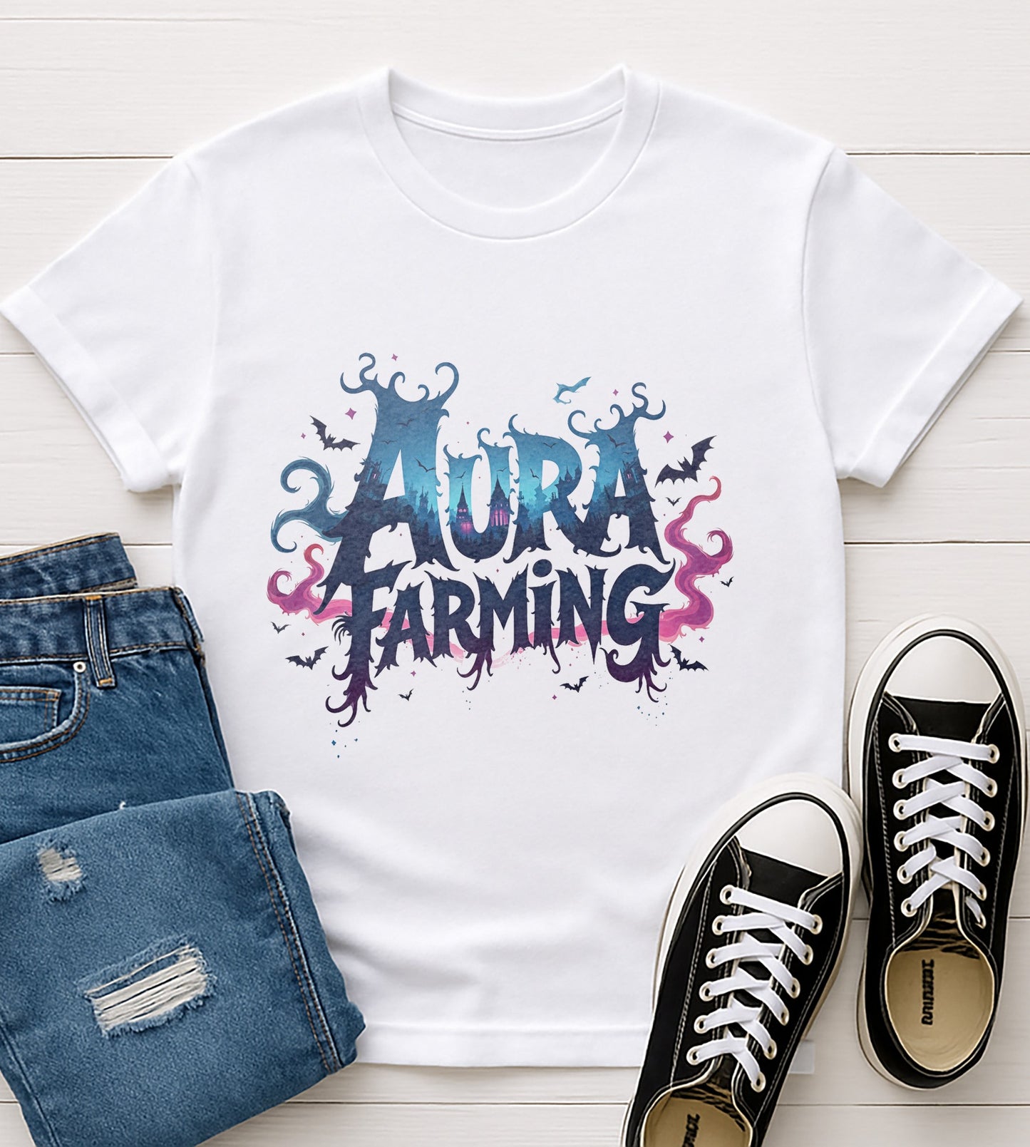 Aura Farming Unisex Softstyle T-Shirt