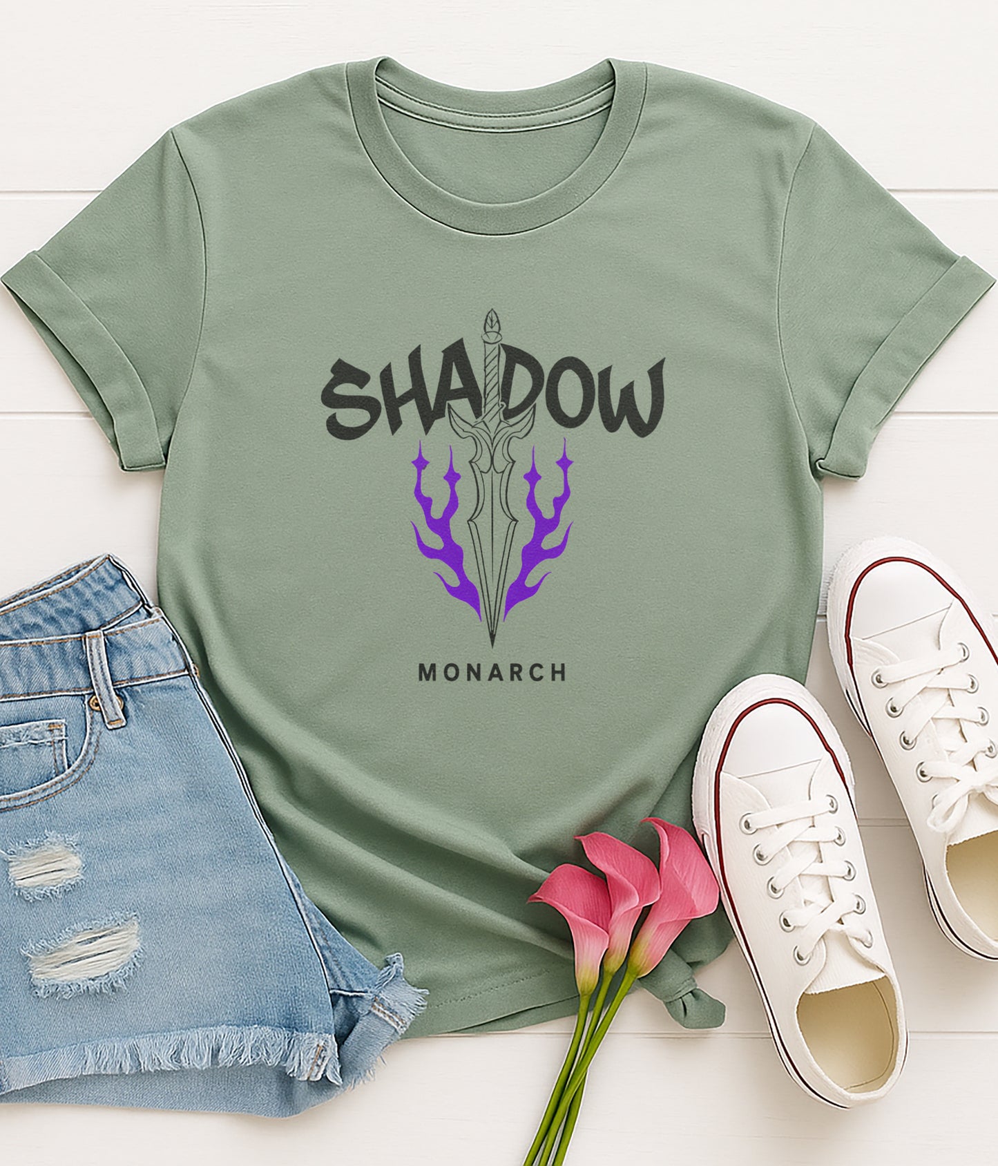Shadow Monarch | Unisex Premium Tshirt