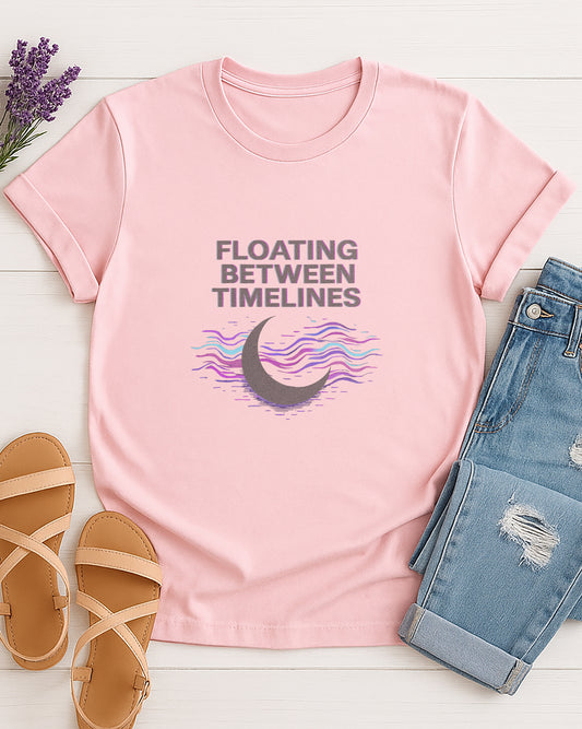 Floating Between Timelines | T0013 | Unisex Premium Tshirt
