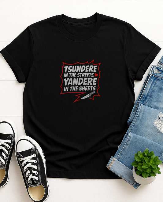 Tsundere | T0016 | Premium Unisex Tshirt