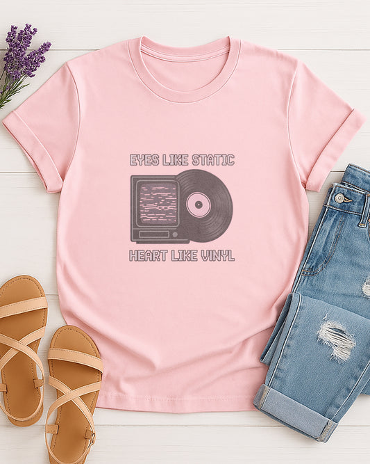 Vintage Vinyl | T0017 | Premium Unisex Tshirt