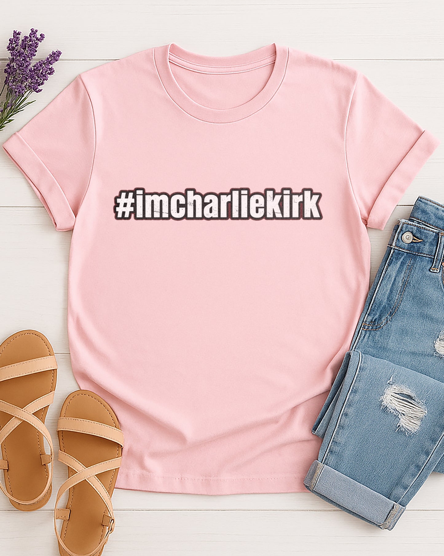 #imcharlikirk Unisex Softstyle T-Shirt, Casual Tee, Statement Shirt, Gift for Fans, Everyday Wear, Humor Apparel