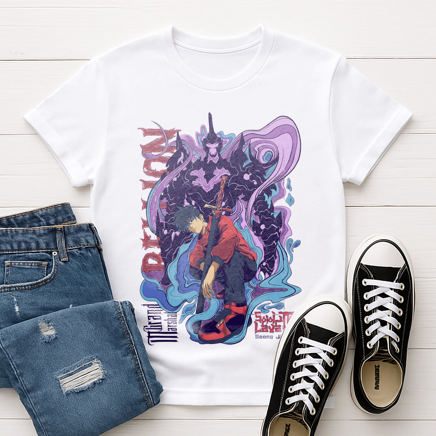 Unisex Graphic Tee with Bold Design, Casual T-Shirt