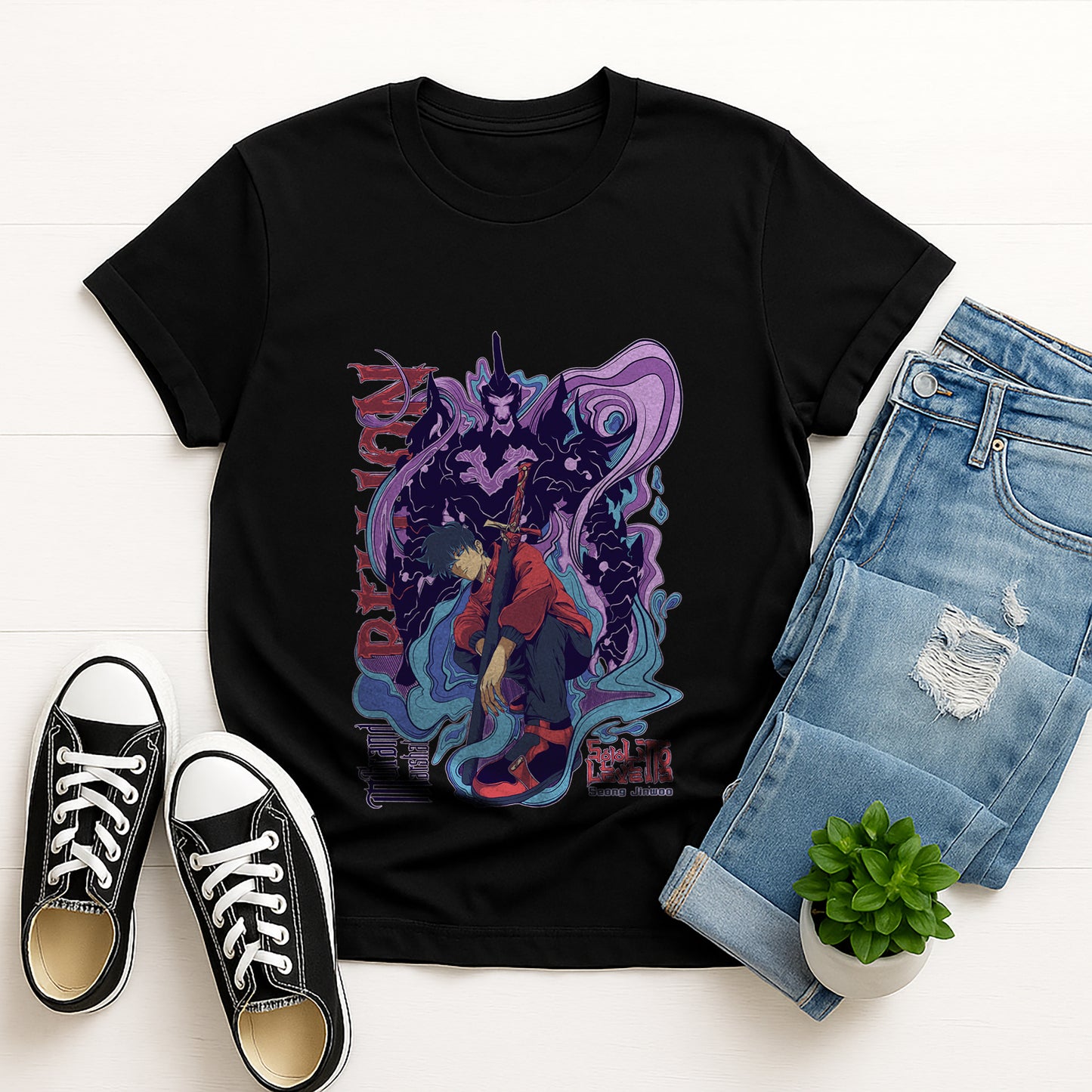 Unisex Graphic Tee with Bold Design, Casual T-Shirt