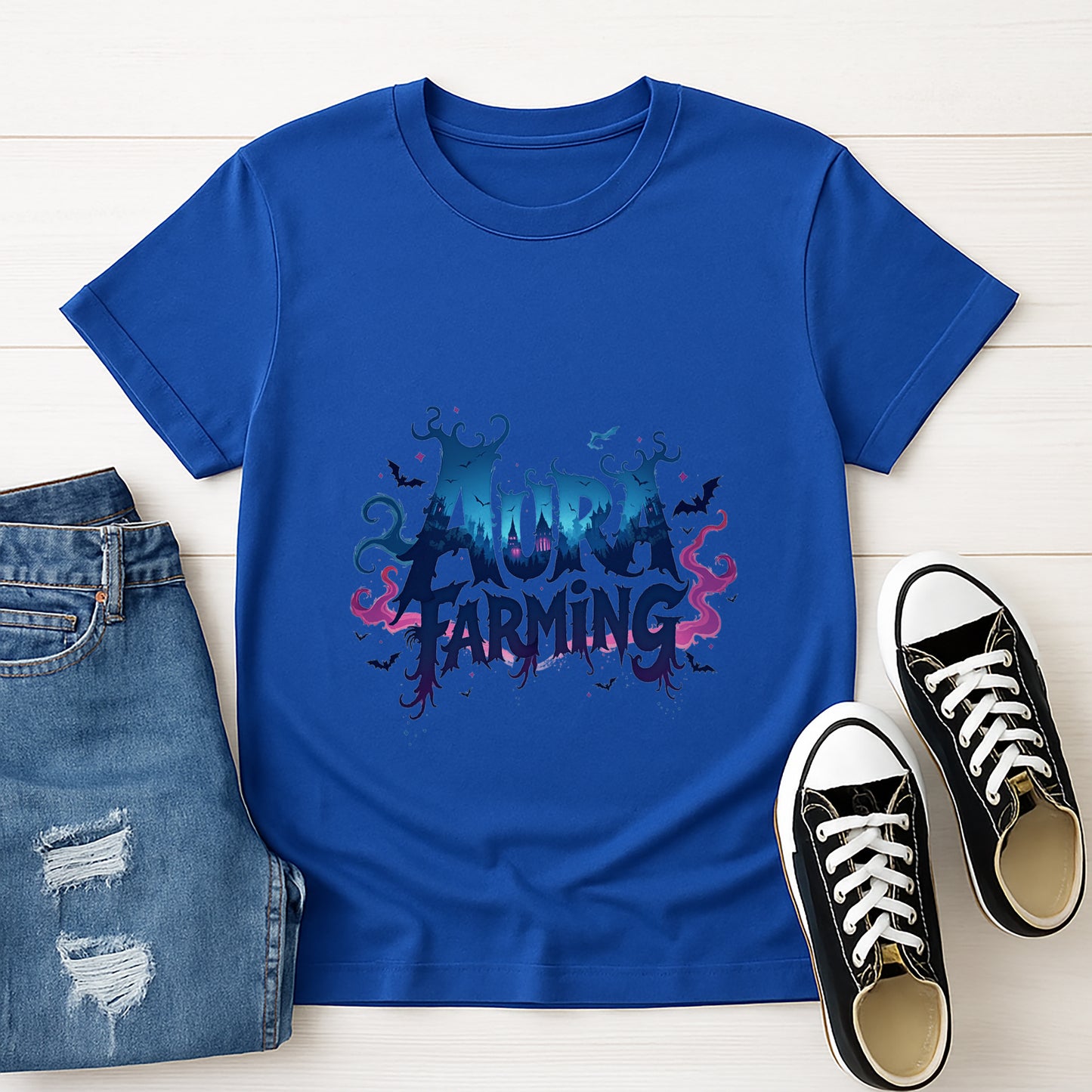 Aura Farming Unisex Softstyle T-Shirt