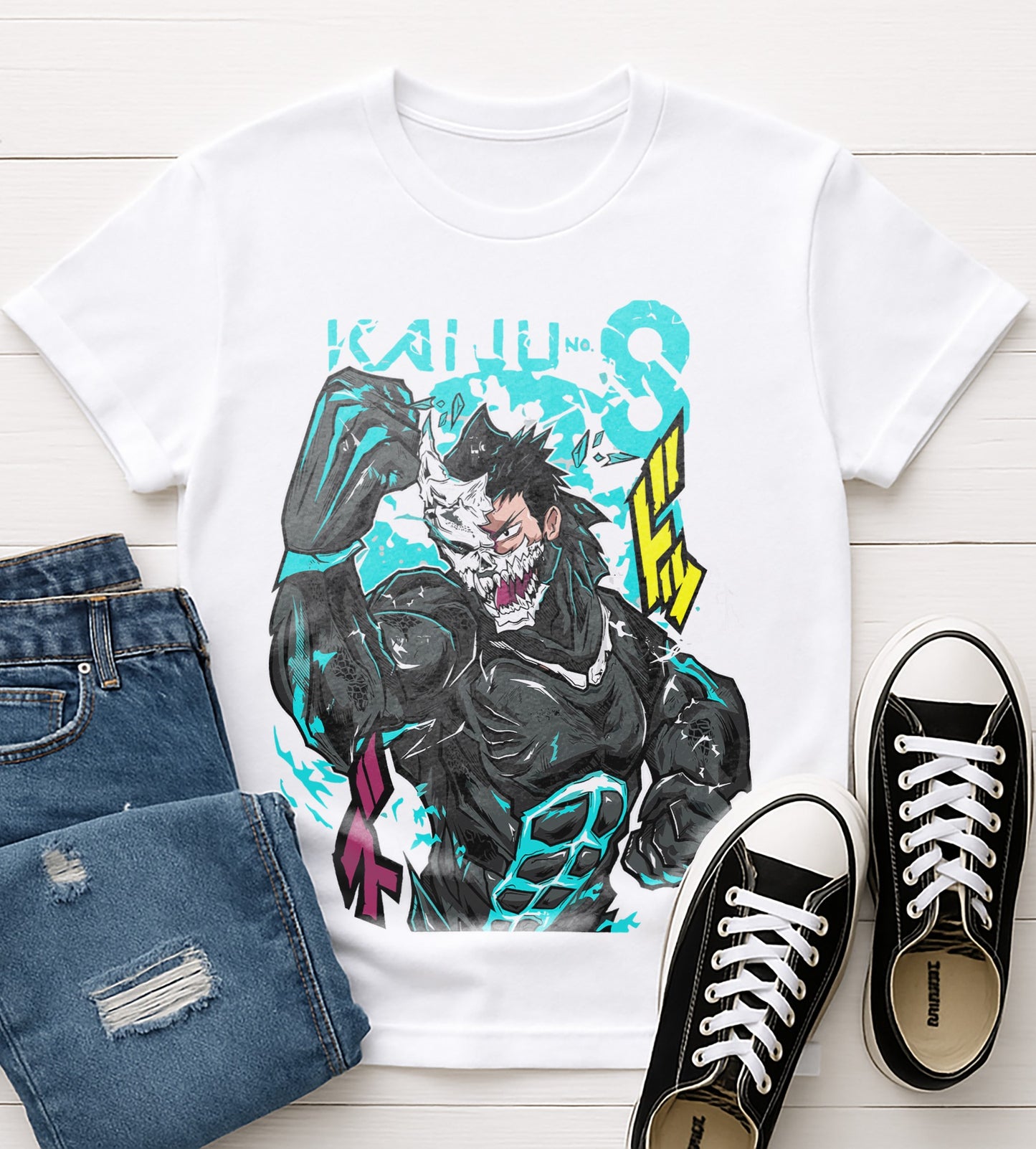 Kafka Hibino | Kaijou no 8 | Unisex Premium Anime Design Tshirt