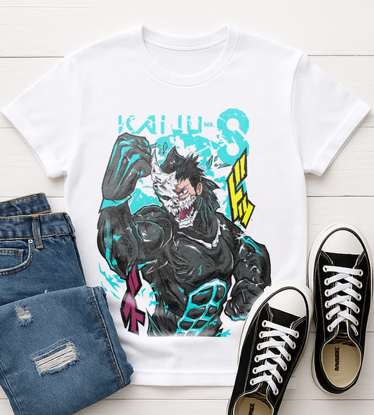 Kafka Hibino | Kaijou no 8 | Unisex Premium Anime Design Tshirt