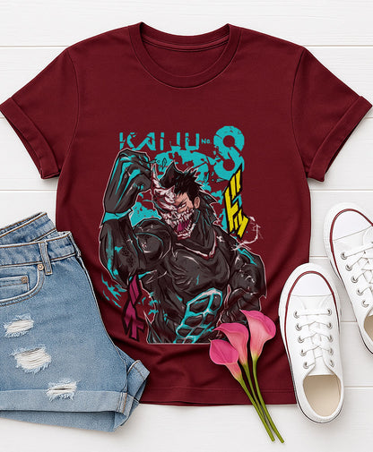 Kafka Hibino | Kaijou no 8 | Unisex Premium Anime Design Tshirt