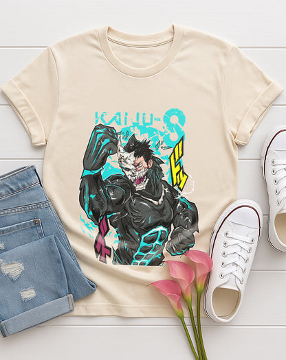 Kafka Hibino | Kaijou no 8 | Unisex Premium Anime Design Tshirt