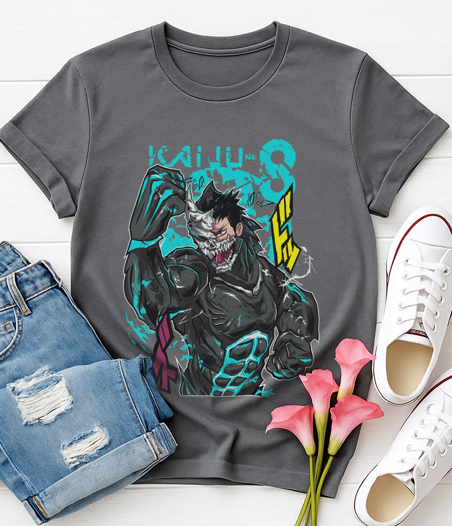 Kafka Hibino | Kaijou no 8 | Unisex Premium Anime Design Tshirt