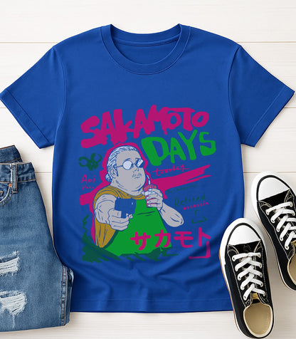 Sakamoto | | Unisex Premium Anime Design Tshirt
