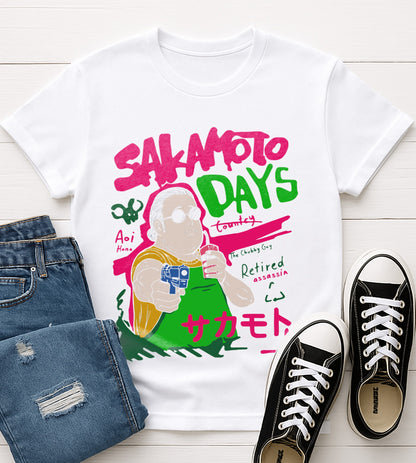 Sakamoto | | Unisex Premium Anime Design Tshirt