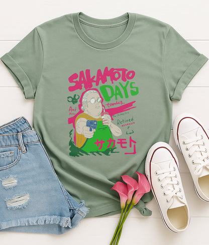 Sakamoto | | Unisex Premium Anime Design Tshirt