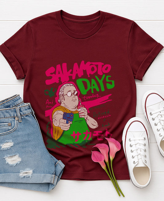 Sakamoto | | Unisex Premium Anime Design Tshirt