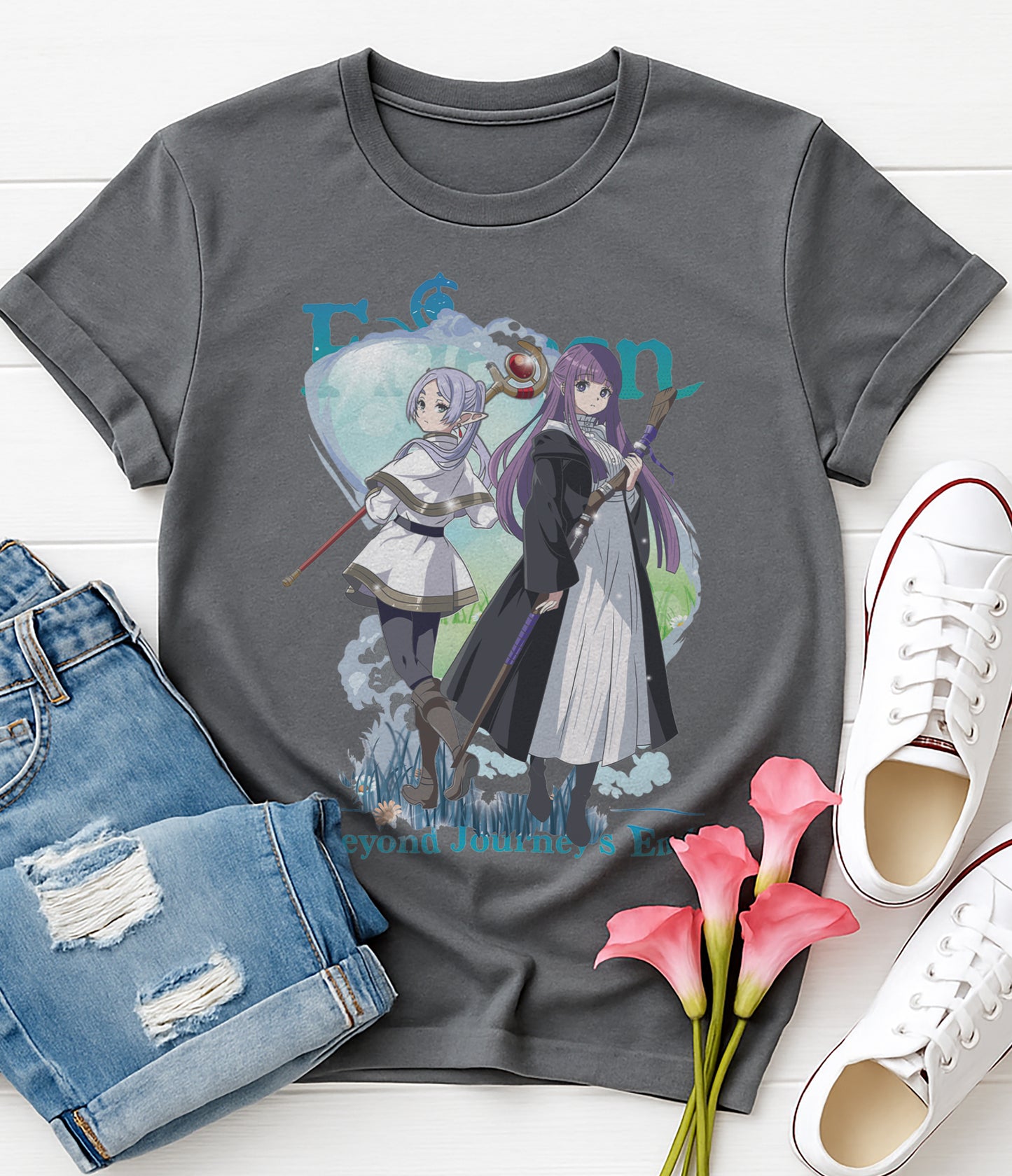 Frieren | Unisex Premium Anime Design Tshirt