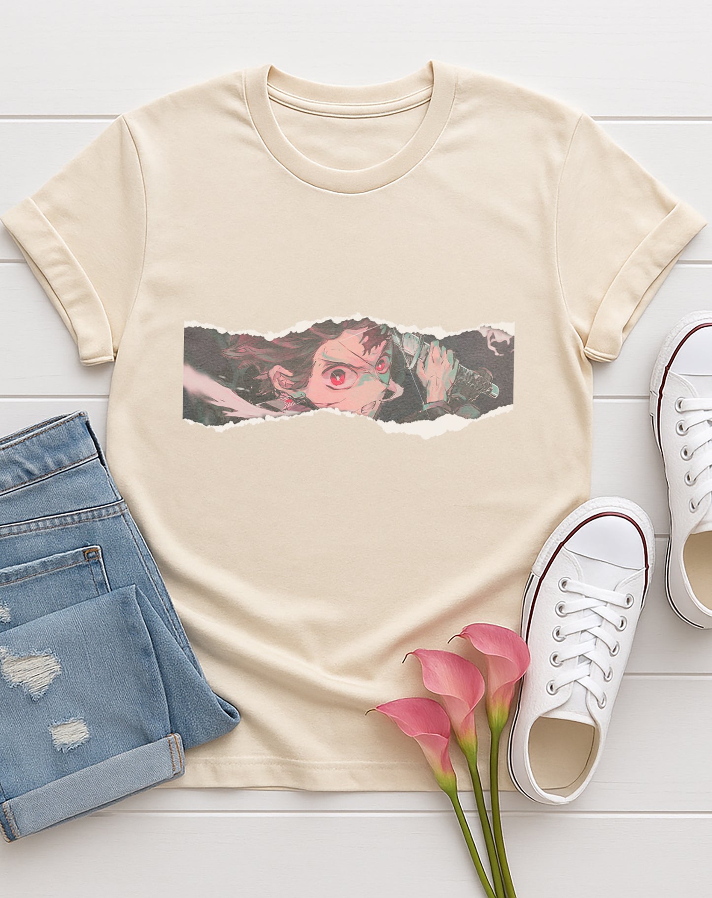 Tanjiro | Demon Slayer | Unisex Premium Tshirt