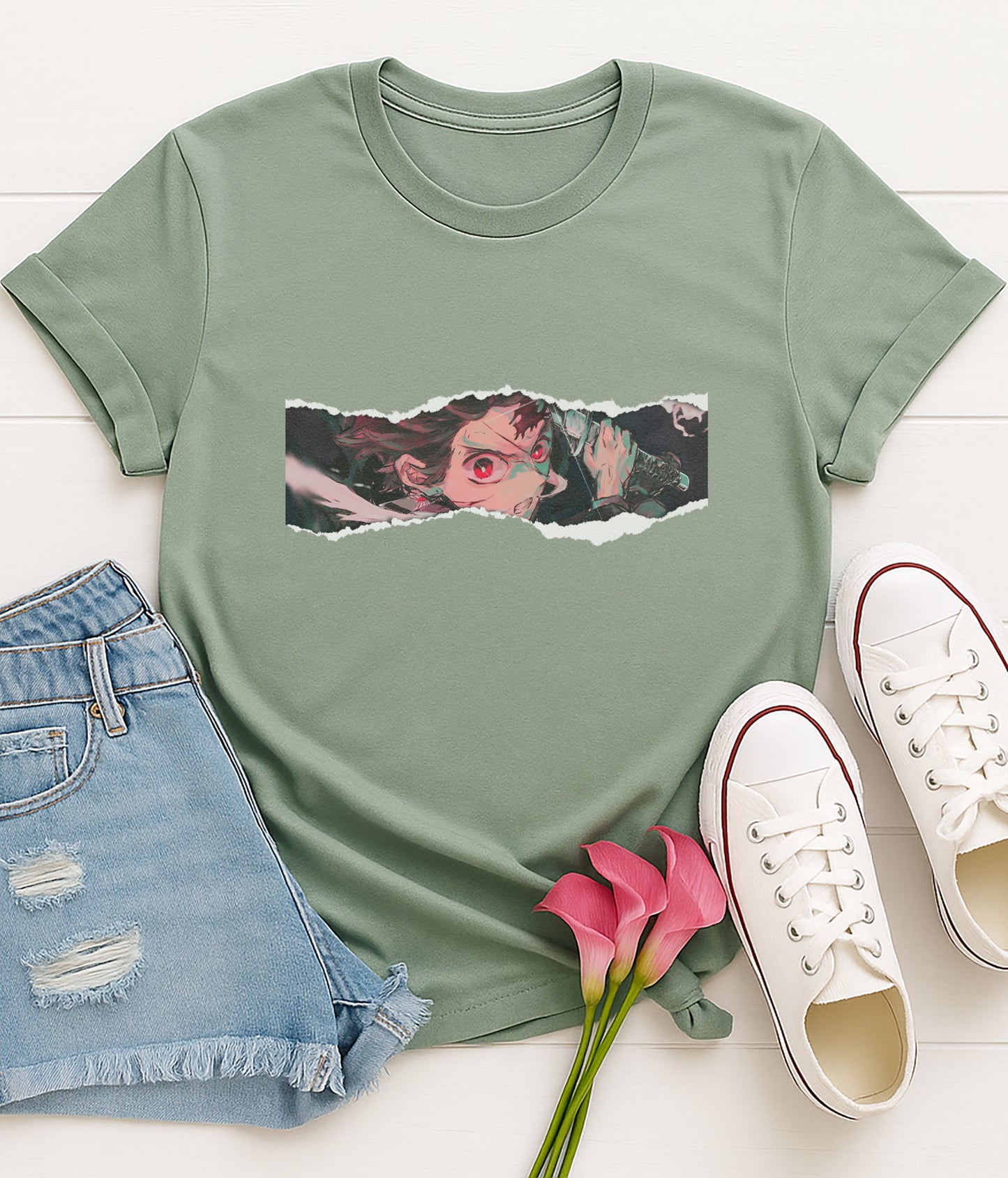 Tanjiro | Demon Slayer | Unisex Premium Tshirt