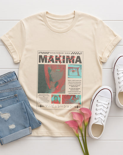 Makima | Chainsaw Man | Unisex Premium Anime Design Tshirt