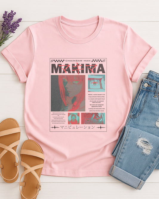 Makima | Chainsaw Man | Unisex Premium Anime Design Tshirt