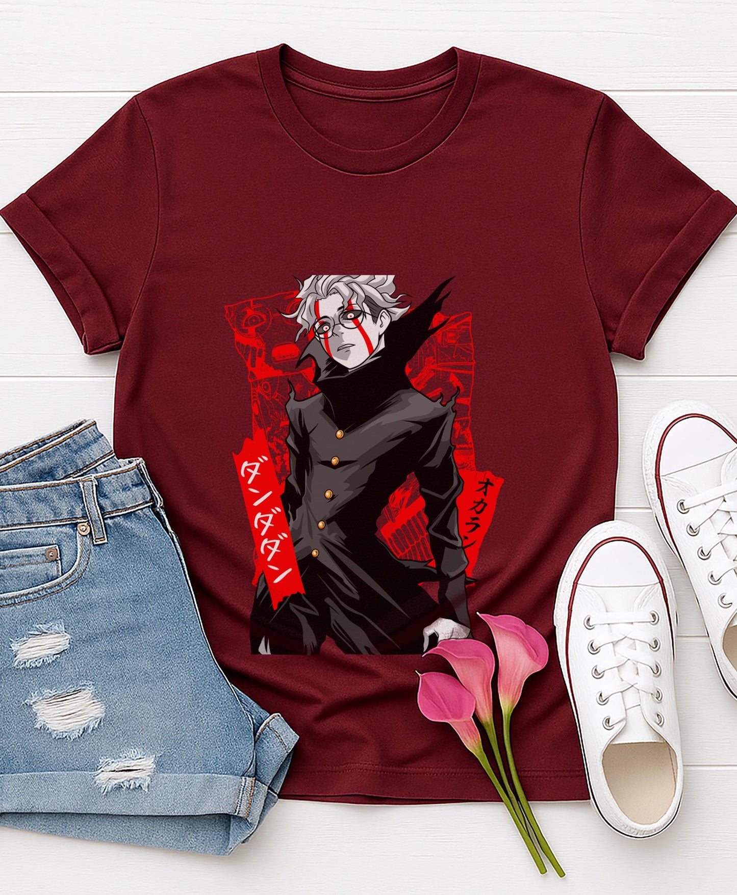 Ken | DanDanDan | Unisex Premium Anime Design Tshirt