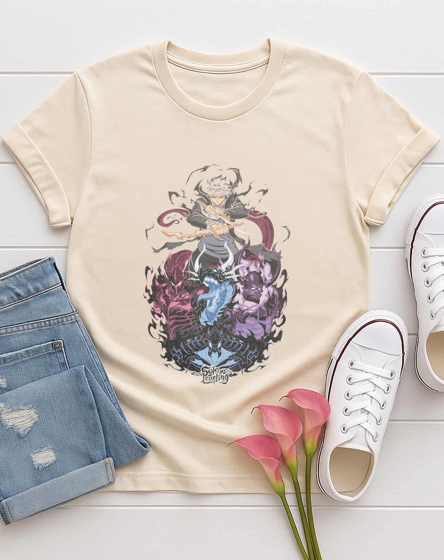 Mystical Solo Leveling | Unisex Premium Tshirt