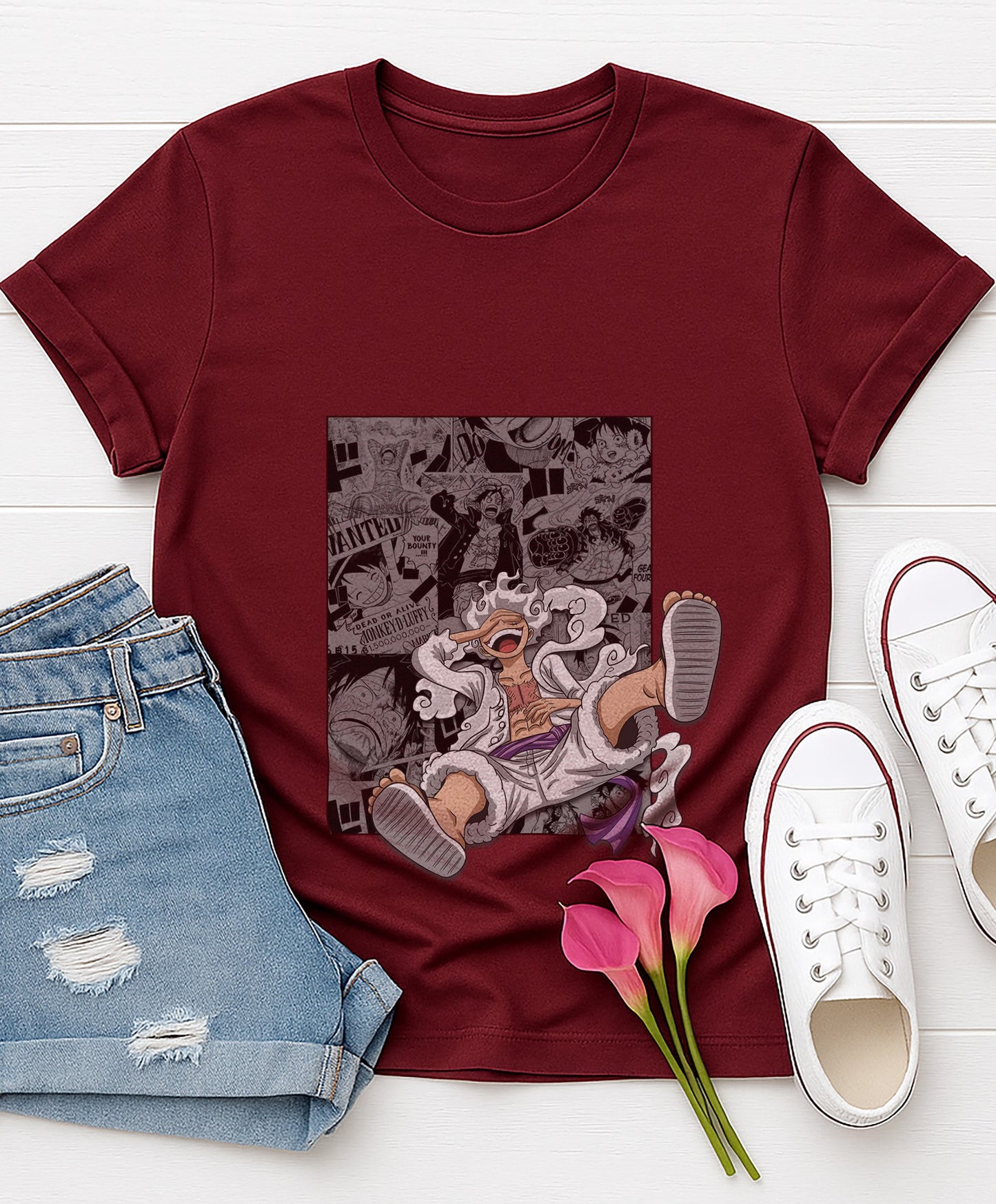 Gear 5 Luffy | Unisex Premium Tshirt