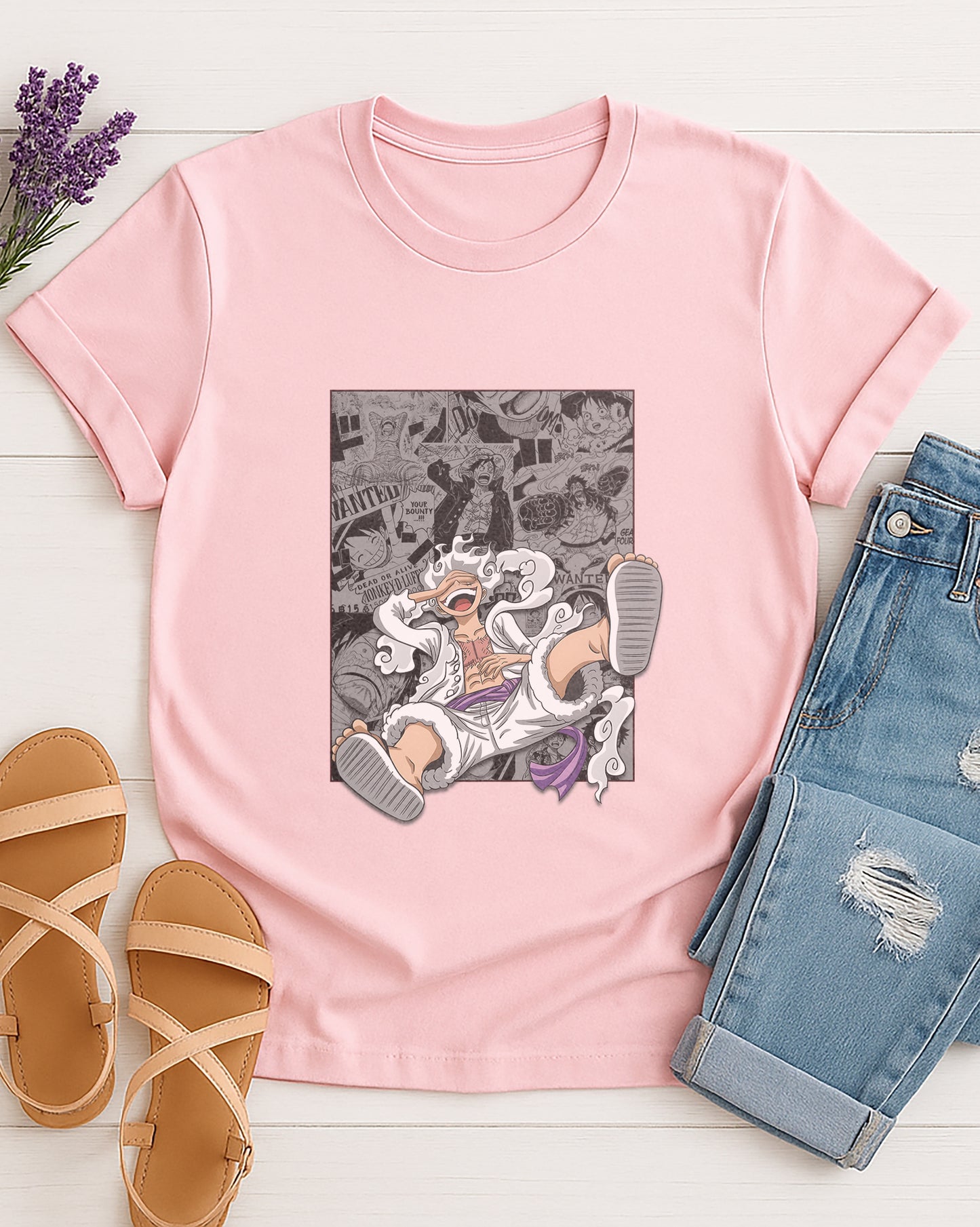 Gear 5 Luffy | Unisex Premium Tshirt