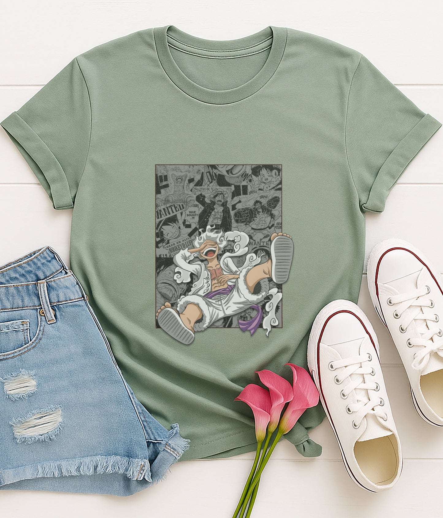 Gear 5 Luffy | Unisex Premium Tshirt