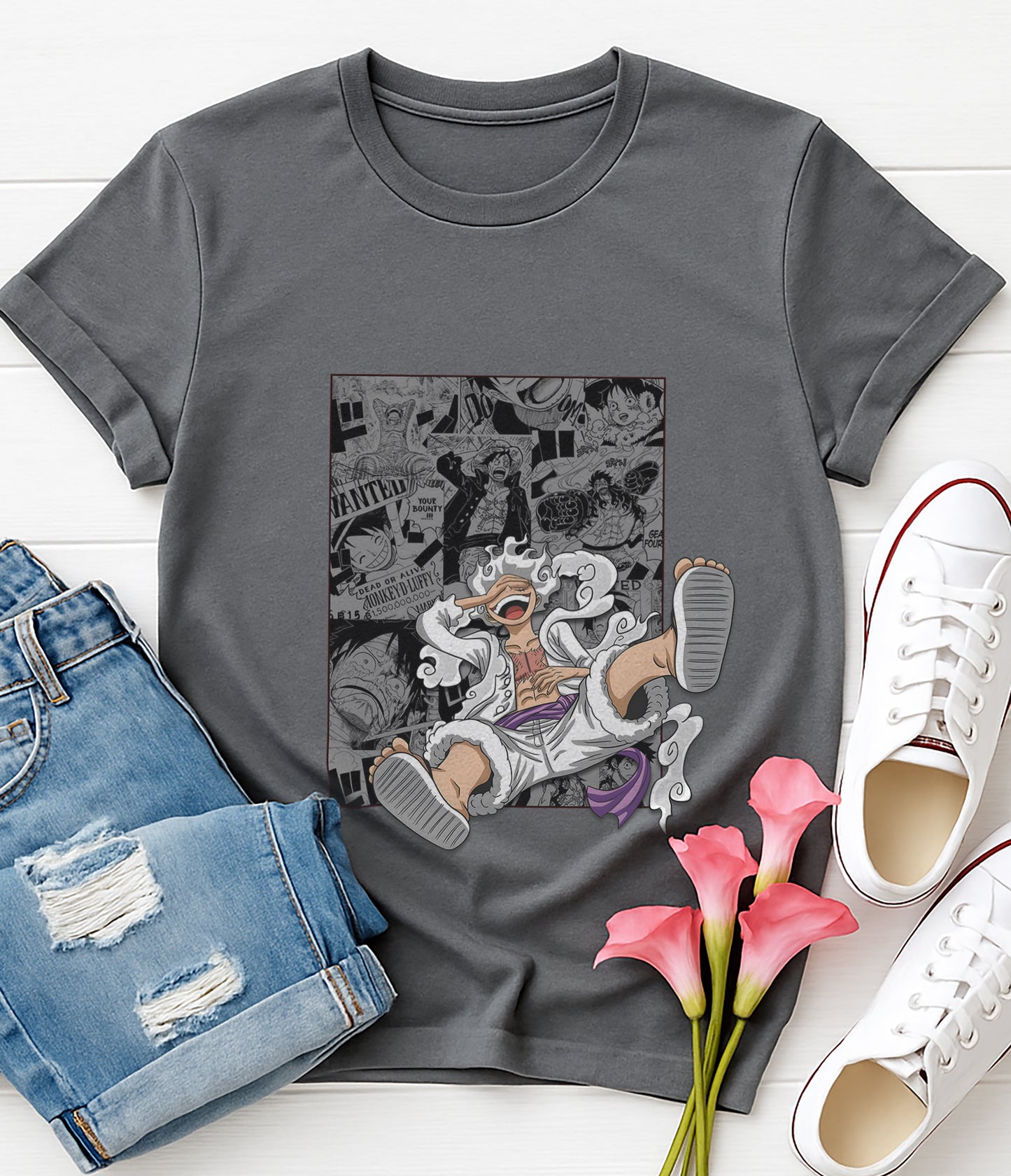 Gear 5 Luffy | Unisex Premium Tshirt