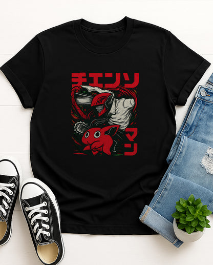 Chainsaw man | Unisex Premium Tshirt
