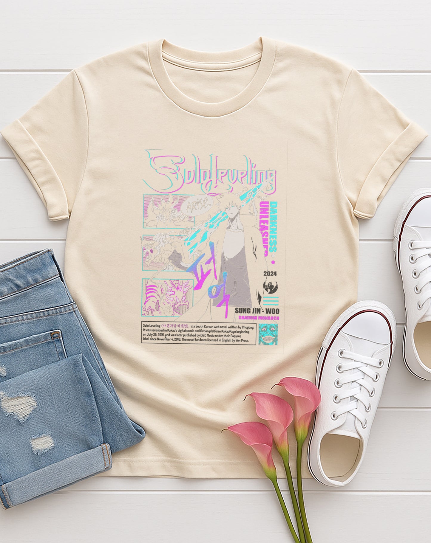Solo Leveling | Unisex Premium Tshirt