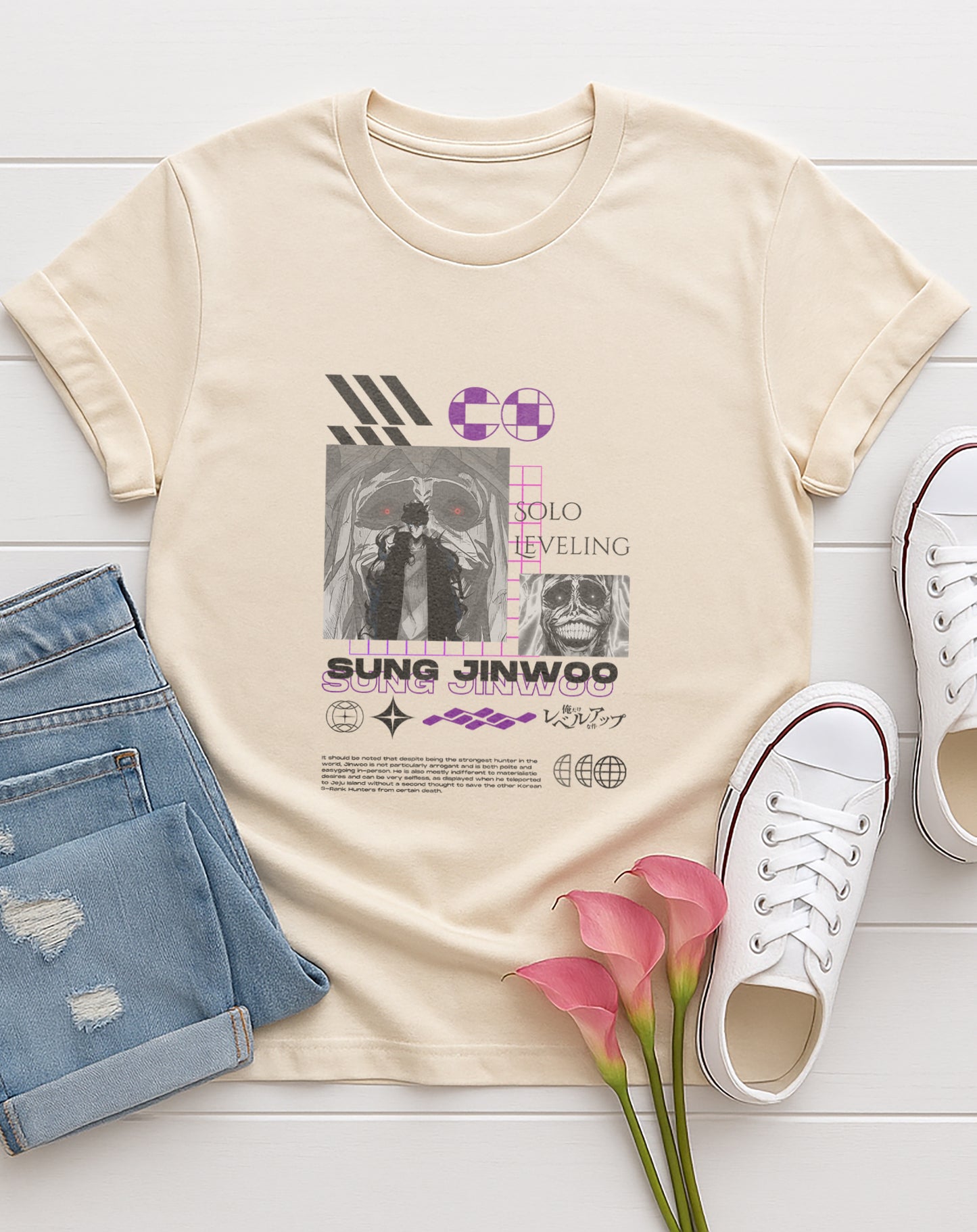 Solo leveling | Unisex Premium Tshirt
