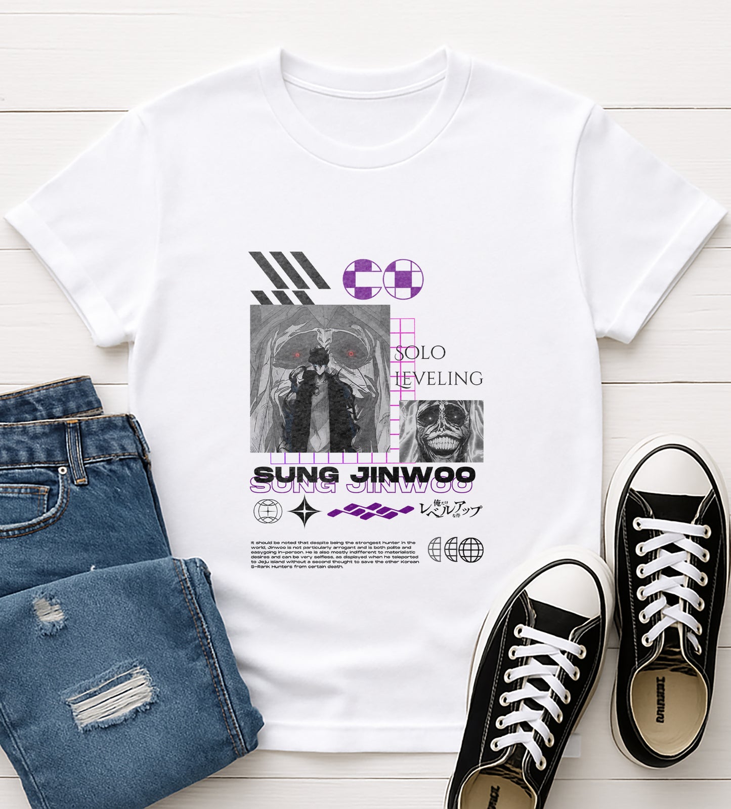 Solo leveling | Unisex Premium Tshirt