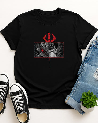 Berserk Graphic Unisex T-Shirt, Anime Style Tee