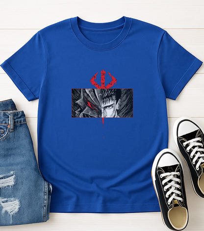 Berserk Graphic Unisex T-Shirt, Anime Style Tee
