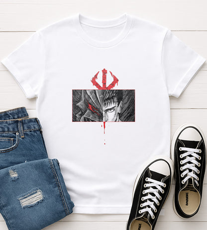 Berserk Graphic Unisex T-Shirt, Anime Style Tee