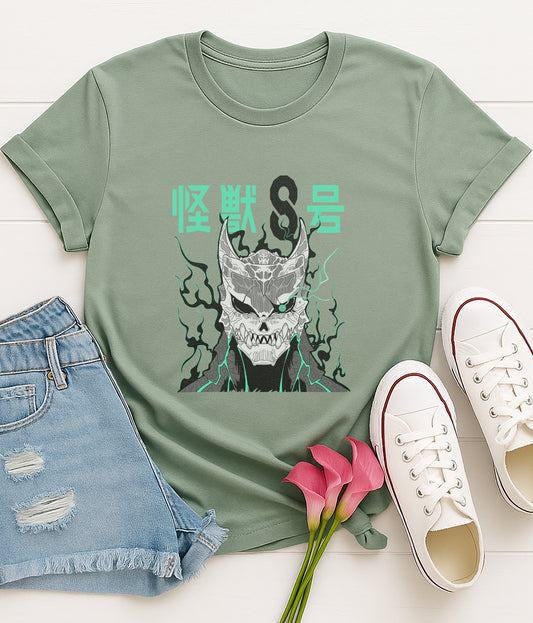 Kaijou no 8 | Unisex Premium Anime Design Tshirt