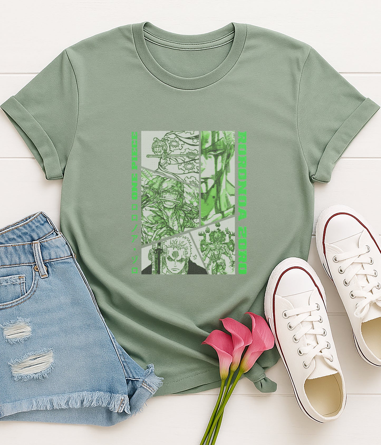 Roronoa Zoro  | Unisex Softstyle T-Shirt