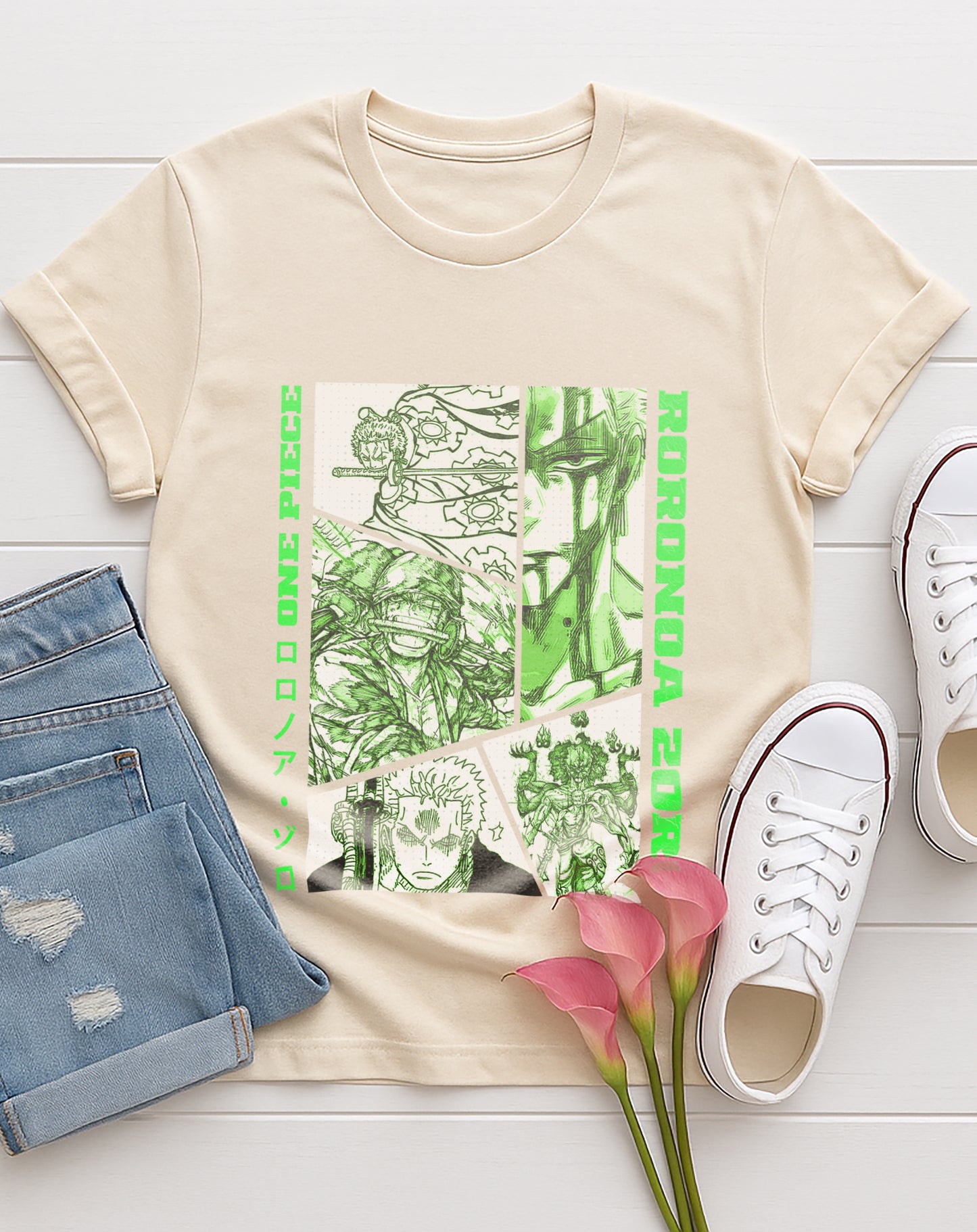 Roronoa Zoro  | Unisex Softstyle T-Shirt